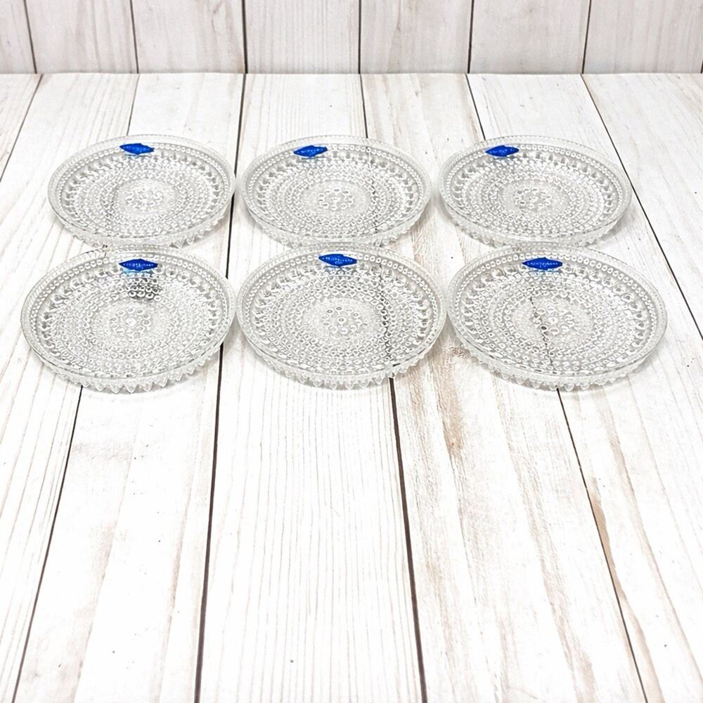 Nuutajarvi Oiva Toikka for Arabia Wartsila Finland Kastehelmi Dewdrop Coasters 6